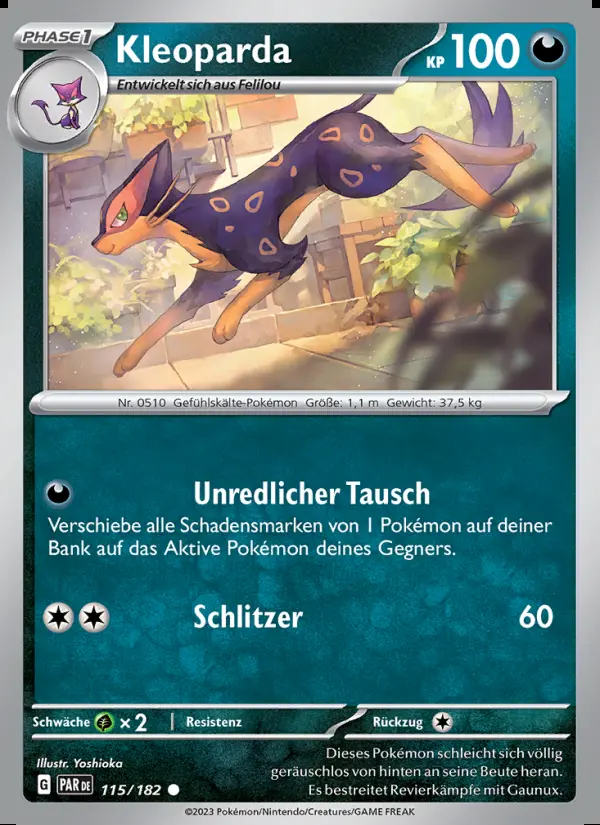 Image of the card Kleoparda