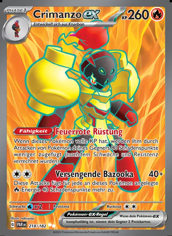 Image of the card Crimanzo-ex