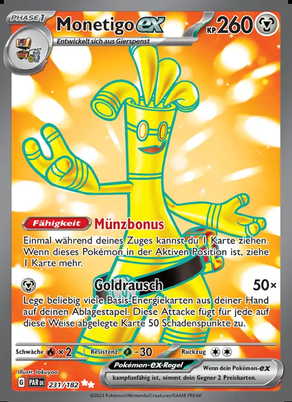 Image of the card Monetigo-ex