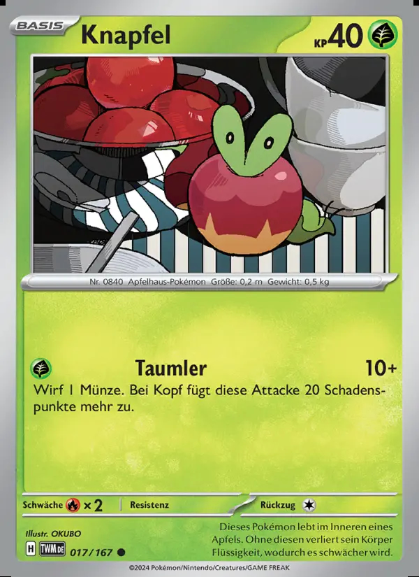 Image of the card Knapfel