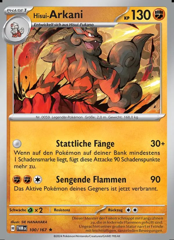 Image of the card Hisui-Arkani