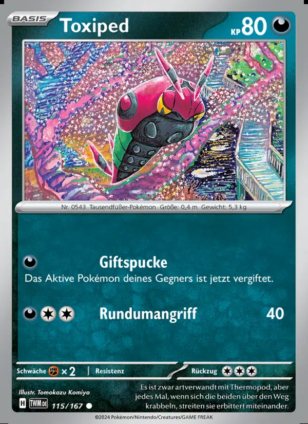 Image of the card Toxiped