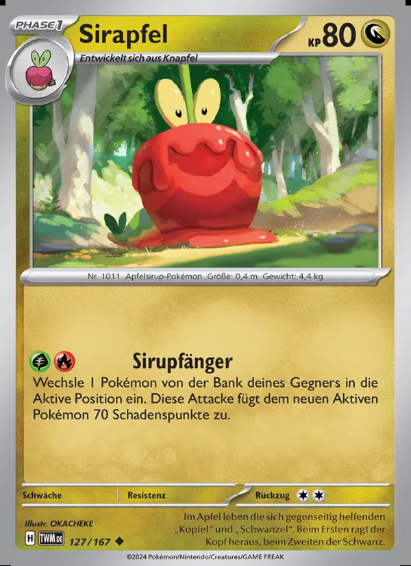 Image of the card Sirapfel