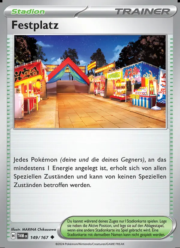 Image of the card Festplatz