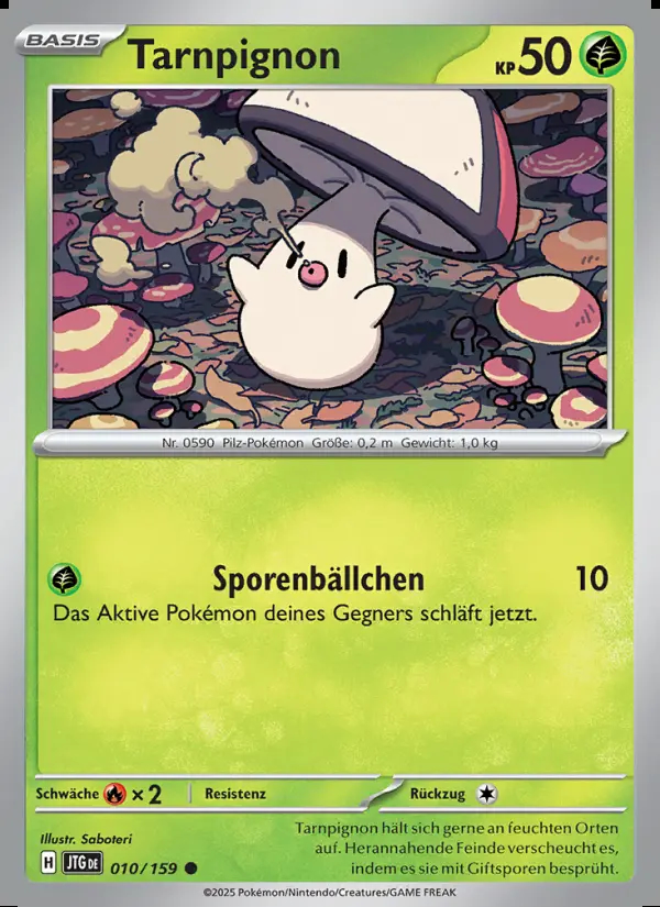 Image of the card Tarnpignon