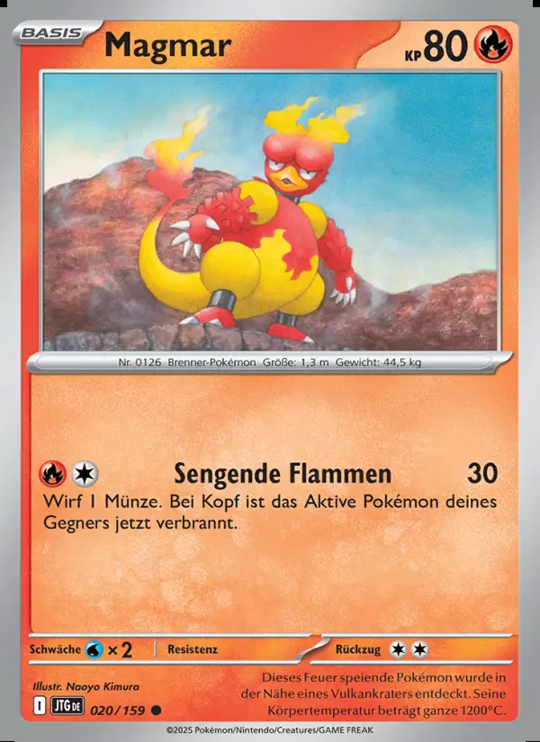 Image of the card Magmar