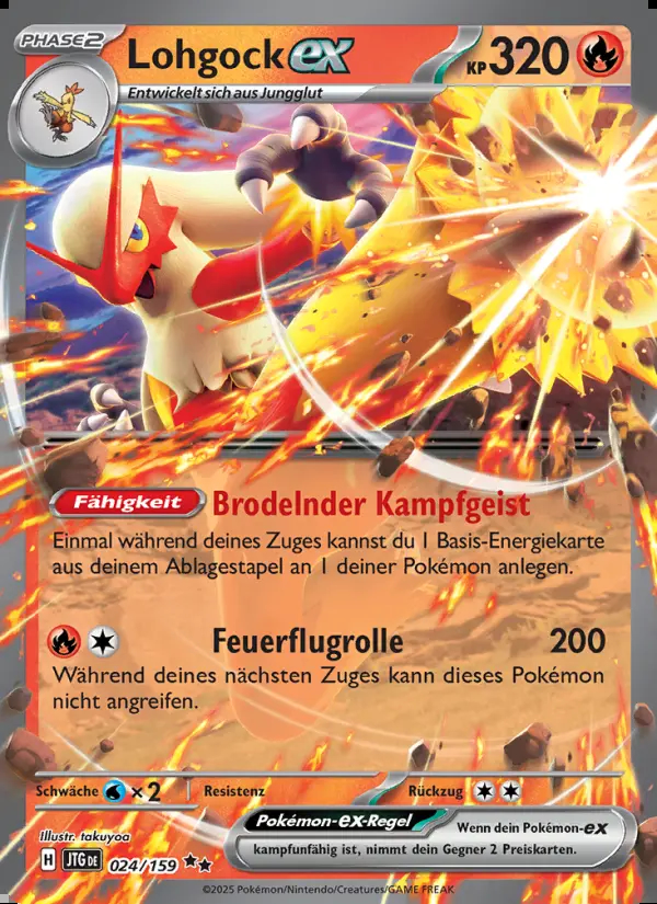 Image of the card Lohgock-ex