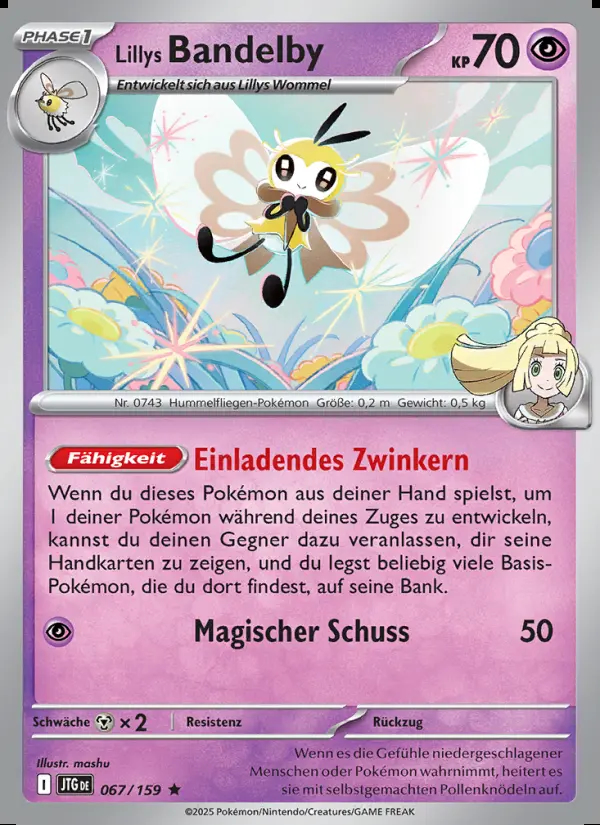 Image of the card Lillys Bandelby