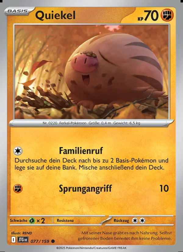 Image of the card Quiekel