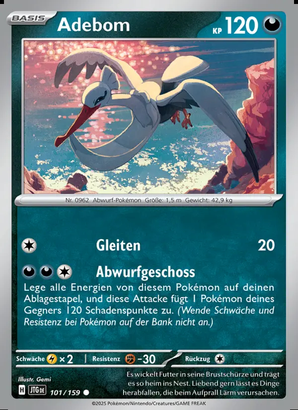 Image of the card Adebom