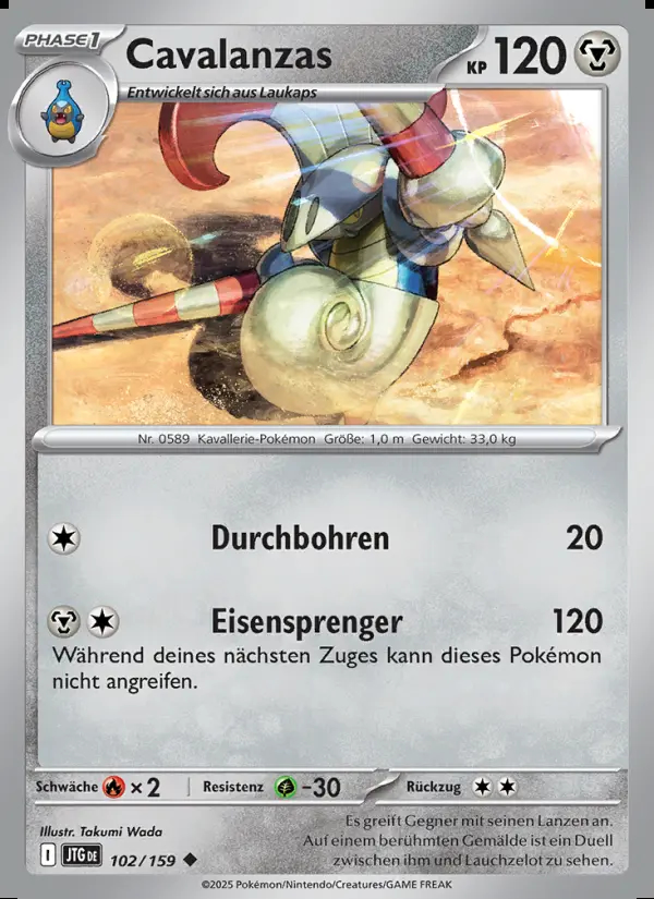 Image of the card Cavalanzas