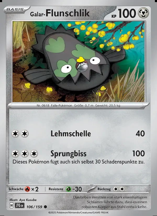 Image of the card Galar-Flunschlik