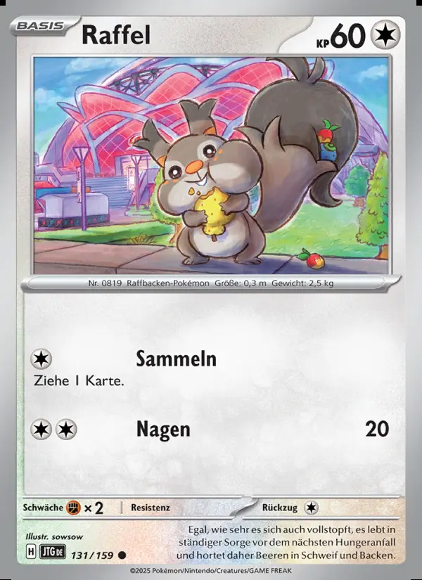 Image of the card Raffel