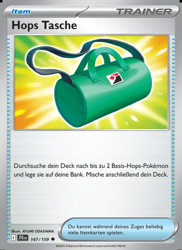 Image of the card Hops Tasche