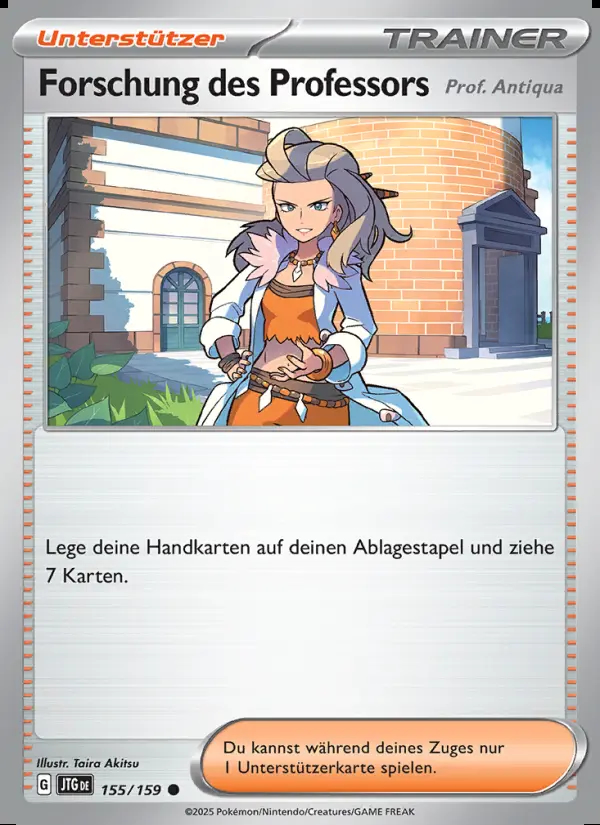 Image of the card Forschung des Professors