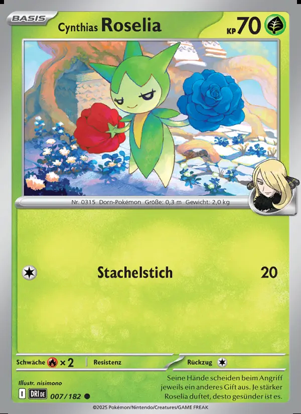 Image of the card Cynthias Roselia