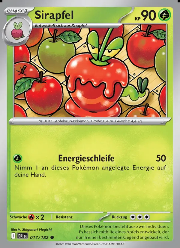 Image of the card Sirapfel