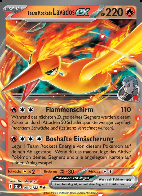 Image of the card Team Rockets Lavados-ex