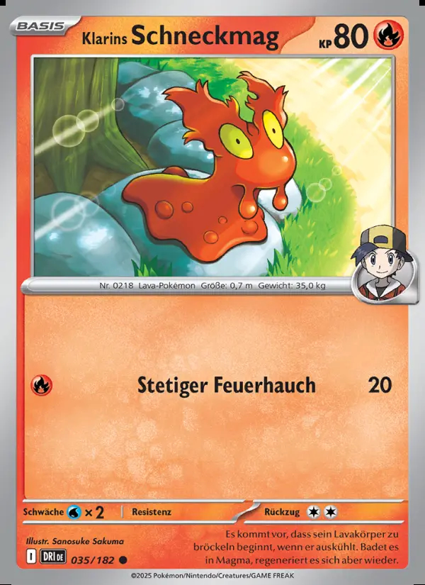 Image of the card Klarins Schneckmag