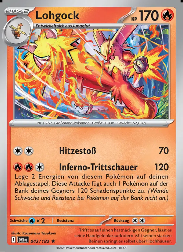 Image of the card Lohgock