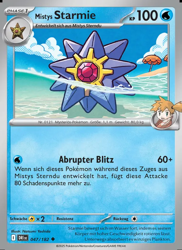 Image of the card Mistys Starmie