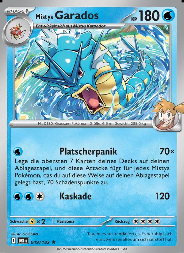 Image of the card Mistys Garados