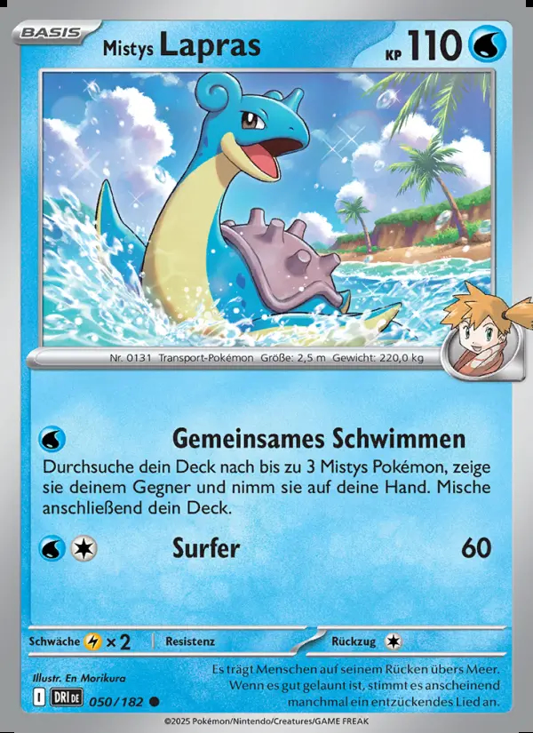 Image of the card Mistys Lapras