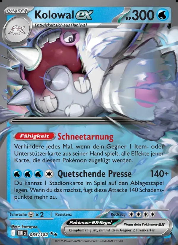 Image of the card Kolowal-ex