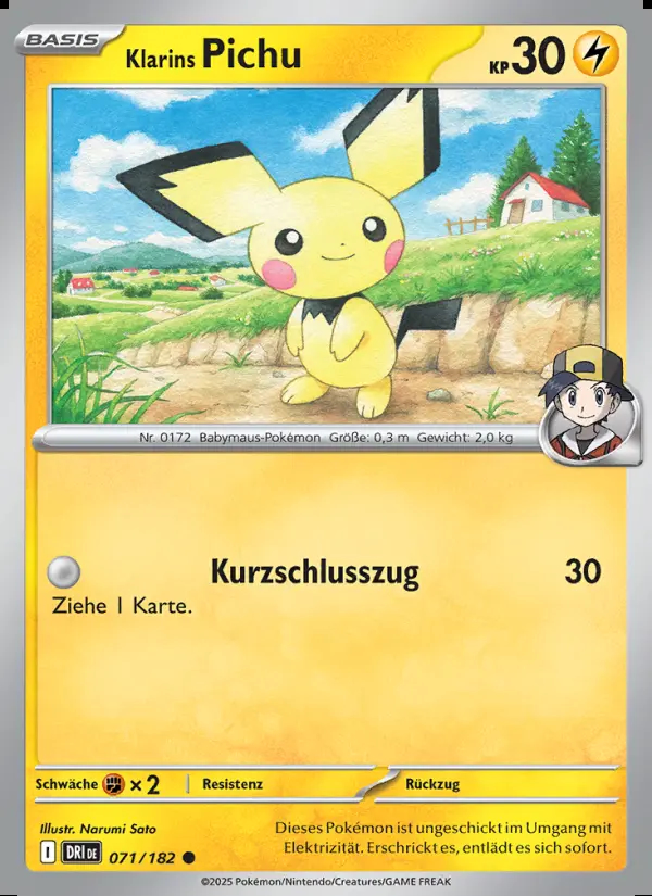 Image of the card Klarins Pichu