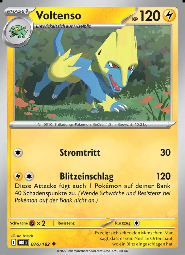 Image of the card Voltenso
