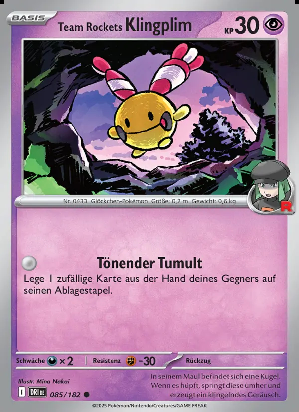 Image of the card Team Rockets Klingplim