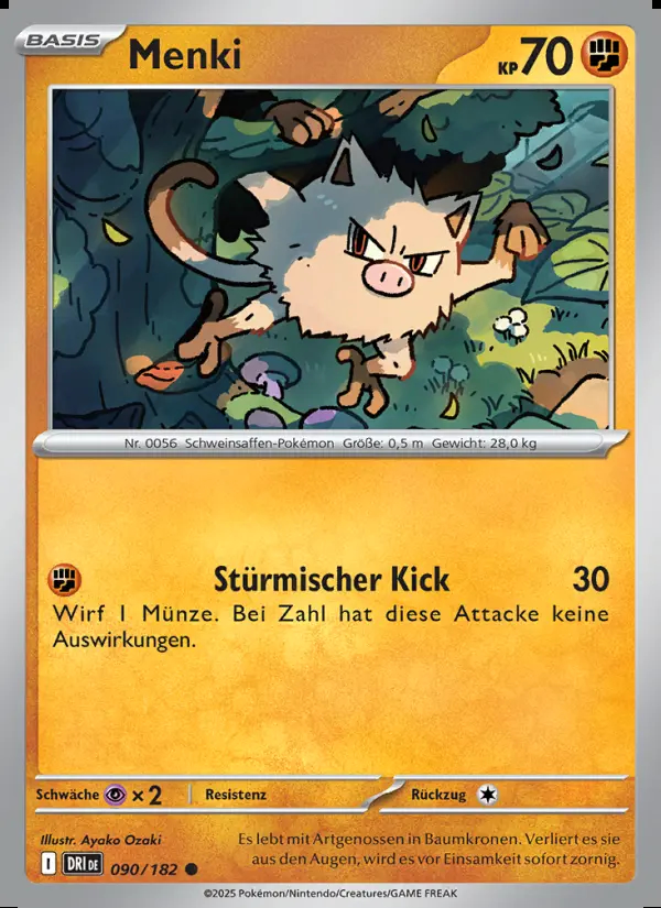 Image of the card Menki