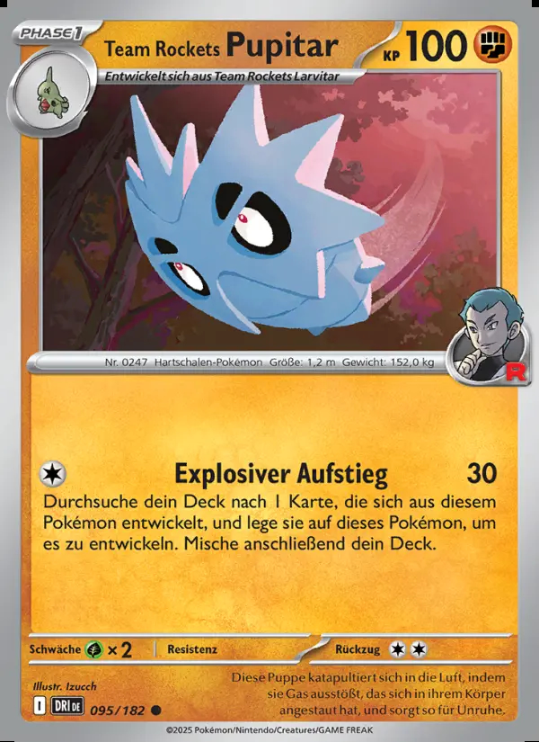 Image of the card Team Rockets Pupitar