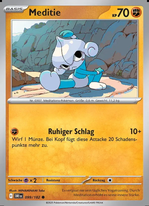 Image of the card Meditie