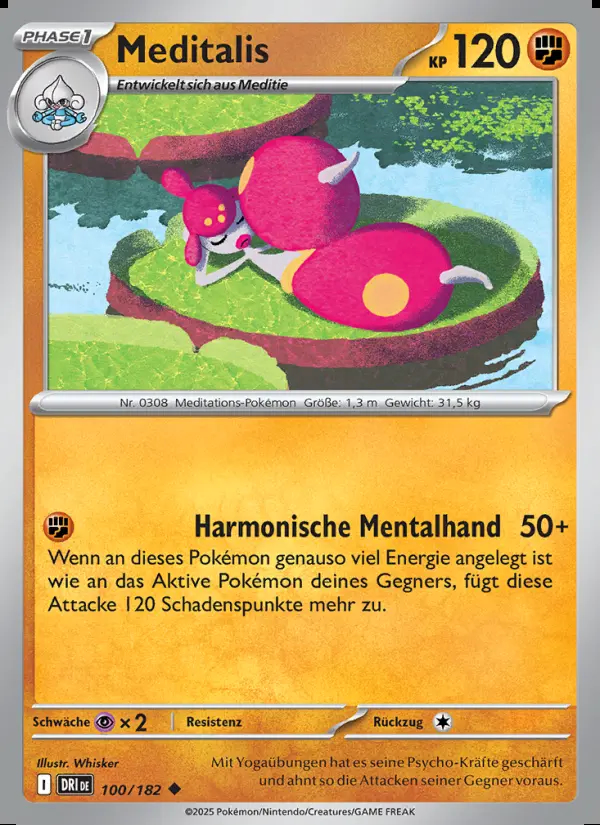 Image of the card Meditalis