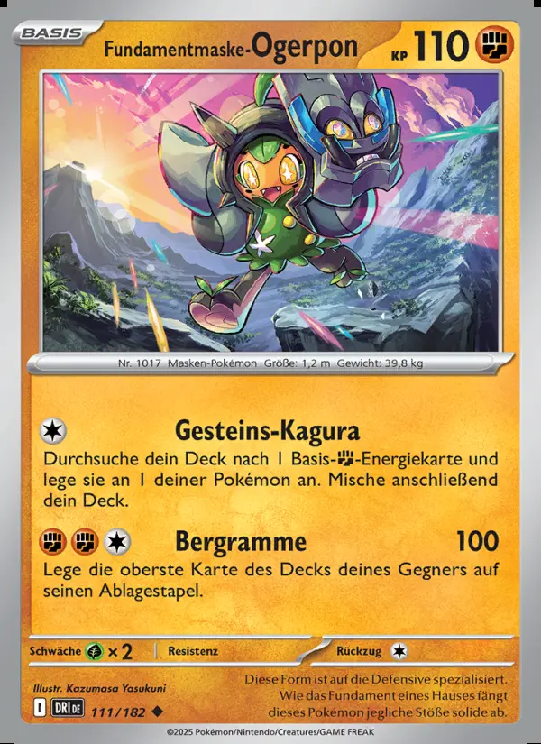 Image of the card Fundamentmaske-Ogerpon