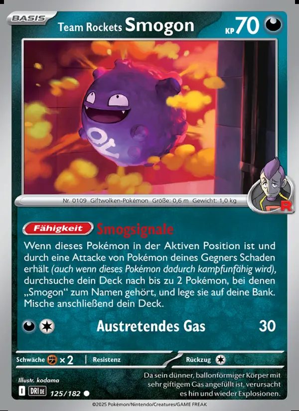 Image of the card Team Rockets Smogon