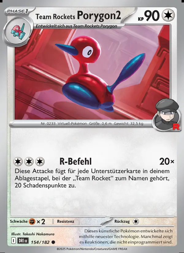 Image of the card Team Rockets Porygon2