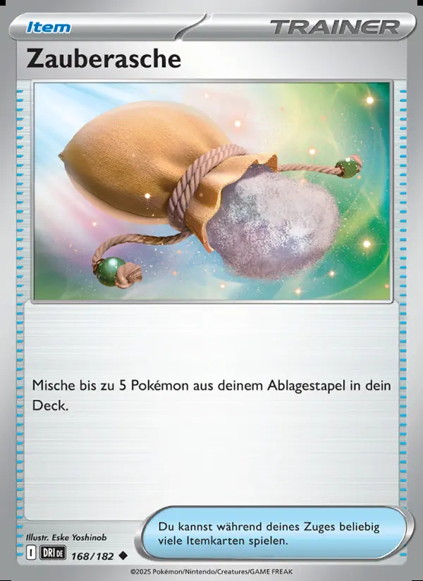 Image of the card Zauberasche