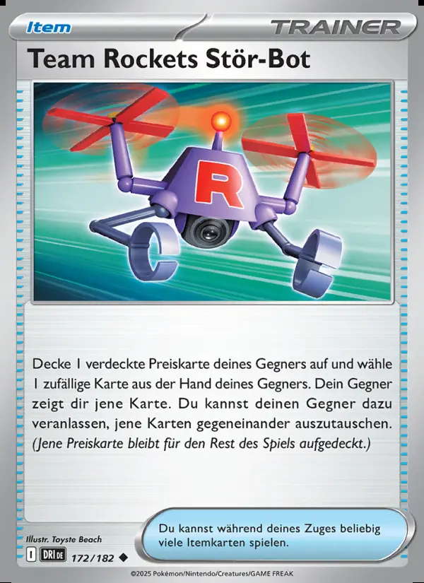 Image of the card Team Rockets Stör-Bot