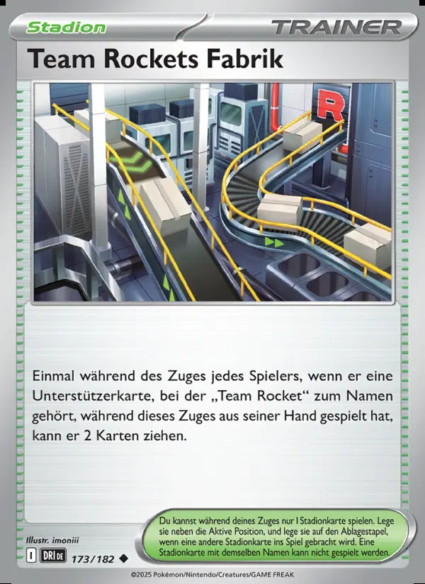 Image of the card Team Rockets Fabrik