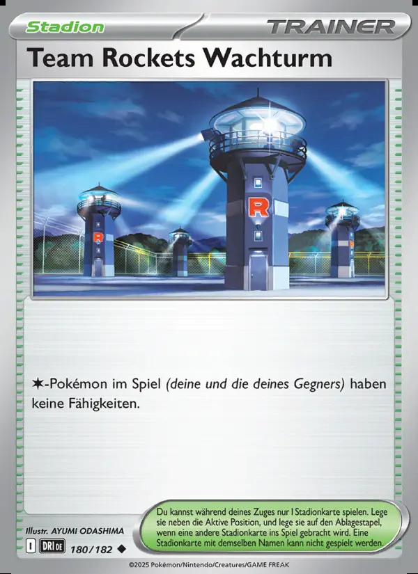 Image of the card Team Rockets Wachturm