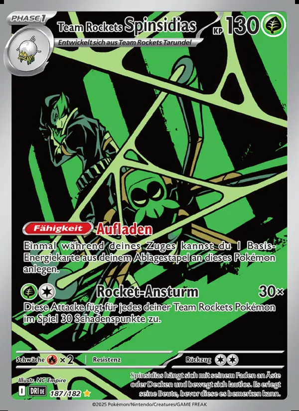 Image of the card Team Rockets Spinsidias