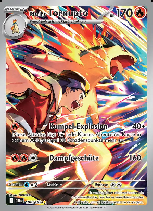 Image of the card Klarins Tornupto