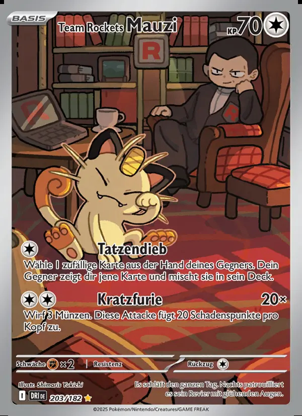 Image of the card Team Rockets Mauzi