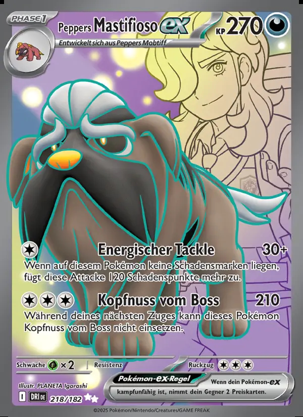Image of the card Peppers Mastifioso-ex
