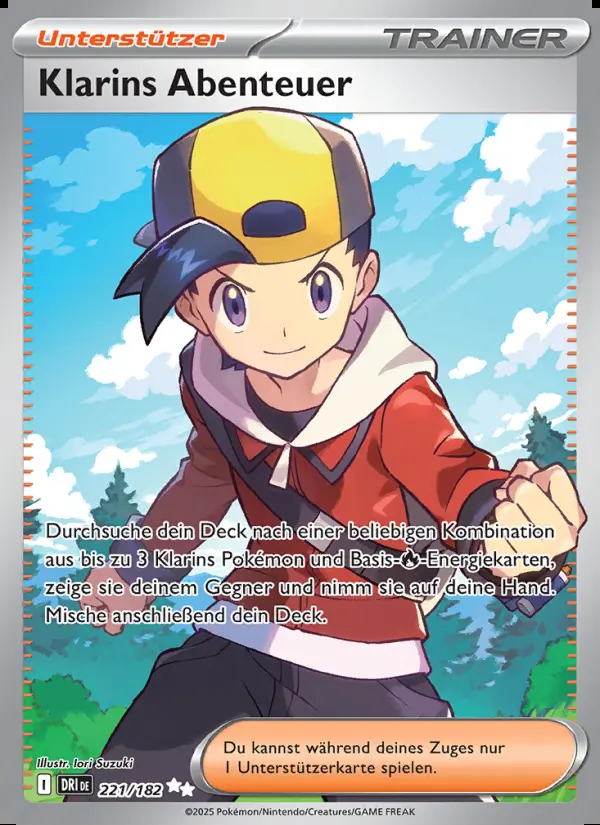 Image of the card Klarins Abenteuer