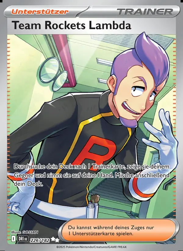 Image of the card Team Rockets Lambda