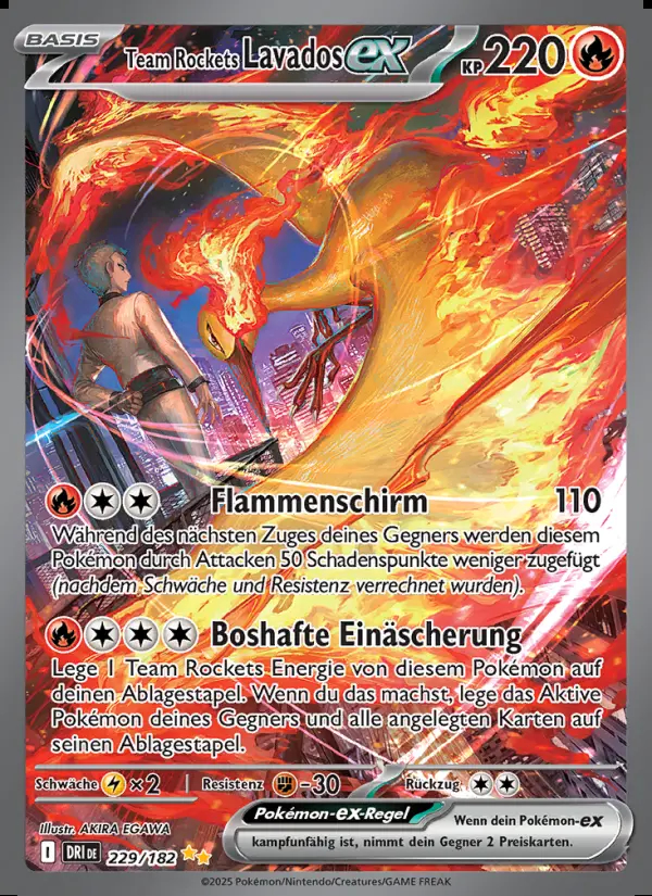 Image of the card Team Rockets Lavados-ex