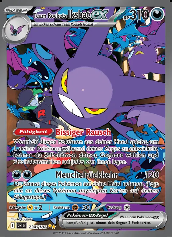 Image of the card Team Rockets Iksbat-ex